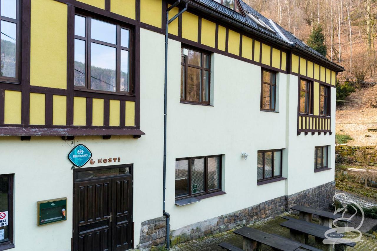 U Kosti - Bohemian Switzerland Decin Exterior foto